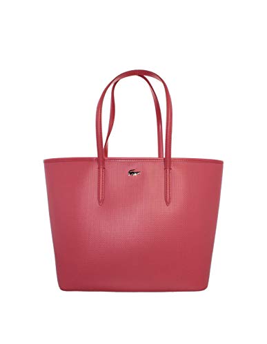 Lacoste - Bolso de compras M de piel con hombro ref_cem37432-309-cayena-coral