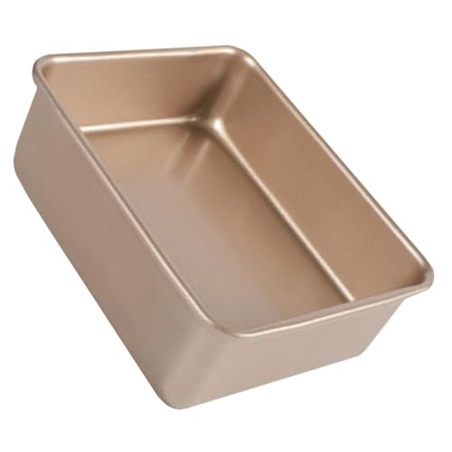 BRIGHTFUFU Stainless Steel Square Baking Pan Non-stick Baking Mold Cake Tins for Oven Cake Plate Kitchen