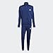 adidas Herren SPORTSWEAR BASIC 3 STRIPES TRICOT TRACKSUIT, Dark Blue, XXL