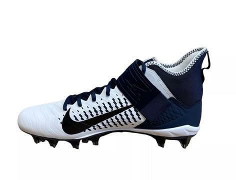 Nike Alpha Menace Pro 2 Mid Men's Football Cleats Blue White BV3945-102 Size 14.52