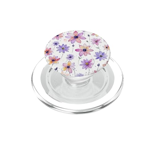 PopSockets PopGrip para MagSafe de Flores Silvestres con Agarre Magnético Removible