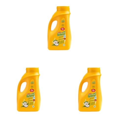 Image of KLF Coconad Coconut Oil Jar, 1 L (Pack of 3)