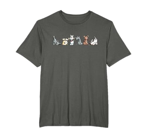 Funny Hunde Team I Dog Cartoon I Hund Liebhaber Hundefreund T-Shirt