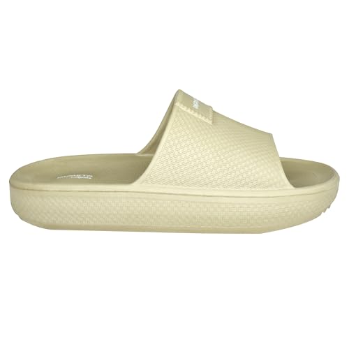 Image of Impakto By Ajanta Sliders for Men || Waterproof & Everyday Flip Flops for Gents || Slippers with Cushion Foot Bed || Anti-Slip Sole || Sweat Free || Super Flexible