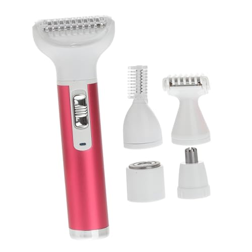 BATHVEVE Afeitadora Eléctrica para Mujeres Recargable y Portátil Depilador Facial y Corporal Cortadora de Cejas y Corporal Diseño Ergonómico Indoloro y