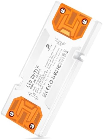 DUSKTEC LED Driver 24V 15W, 240V AC to 24V DC Low Voltage LED Transformers