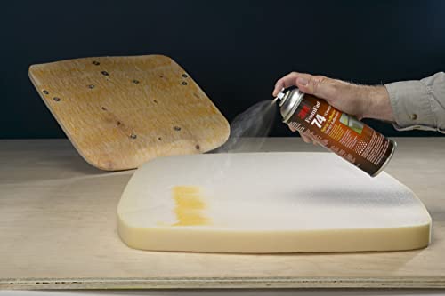 3M Foam Fast Spray Adhesive 74, Orange, 24 fl oz Can (Net Wt 16.9 oz) | High Strength Bonding, Fabric Adhesive, NOT FOR SALE IN CA AND OTHER STATES - image 9