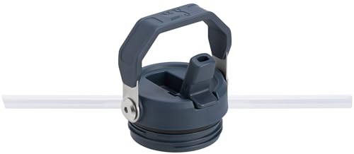 Image of Stanley IceFlow Flip Straw 2.0 Water Bottle 24 OZ | Built-In Straw with Larger Opening | Lightweight & Leak-Resistant | Insulated Stainless Steel | BPA-Free | Navy