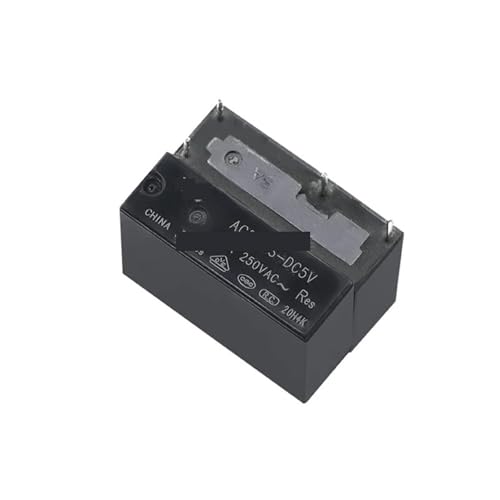 Relais HF46F-024-HS1 commutation stable 24V 5A pour automatisme