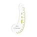 Dritz Design Ruler Trio with Styling Design, Curve & Hip Curve Rulers for Sewing
