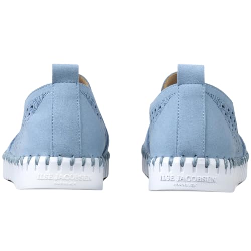 Image of Ilse Jacobsen HORNBAEK Women's Tulip Slip-On Flat | Elastic Side Panels | Lightweight Flexible Comfort.