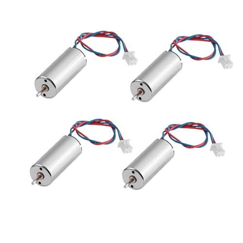 Generic 4pcs 614 Brushed Motor 0.23 * 0.5, 0.27 * 0.63 inch, Hollow Cup Motor with JST-1.25...