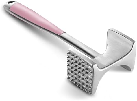 KITEXPERT Meat Tenderizer Hammer with Comfortable-Grip Handle, Du...