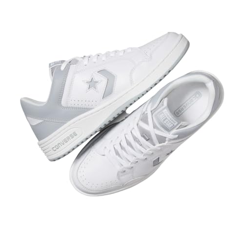Converse Weapon Classic Shoes OX (White/Wolf Grey/White, US Footwear Size System, Adult, Men, Numeric, Medium, 11.5)4