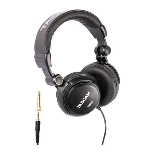 Tascam TH-03 Closed Back Headphone (Black)