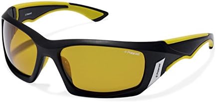 OCCHIALI DA SOLE POLARIZZATI POLAROID P 7324 C NERO LENTI GIALLO FOR  FISHING 100% UV BLOCK SUNGLASSES POLARIZED : Amazon.it: Abbigliamento