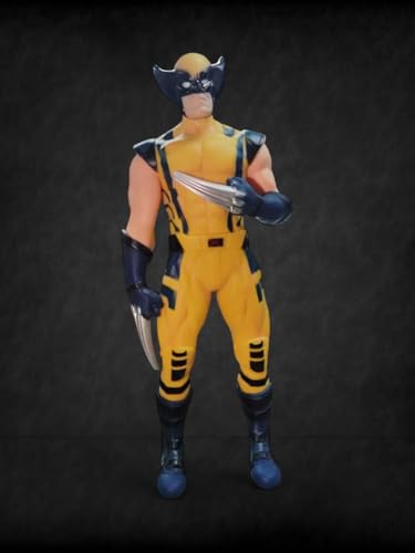 Image of Gifts- Wolverine Action Figure Toys for Car Dashboard, Study Table, Office Desk Decoration - Gift for Fans and Collectors| Deadpool, 25 CM