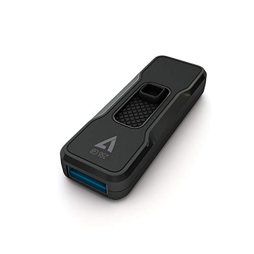 Image of V7 256GB USB 3.1 Flash Drive - with Retractable USB Connector