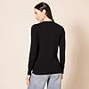 Amazon Essentials Women's 100% Cotton Crewneck Sweater (Available in Plus Size), Black, XXL #2
