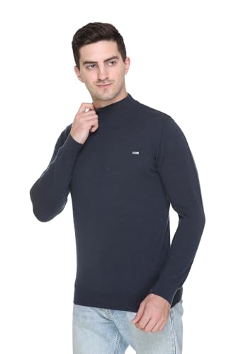 Image of GODFREY Woolen Full Sleeve Sweaters for Men Winter Wear - Turtle Neck Pullover for Men Stylish