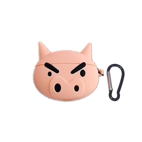 KalaCase クレヨンしんちゃん AirPods Pro 用 ケース エアポッドプロ ケース クレヨンしんちゃん 保護ケース 収納可能 保護カバー ざんしん斬新面白い 軽量 収納ケース 充電便利 脱着簡単 携帯便利 キズ防止 全面保護 紛失防止(Sty