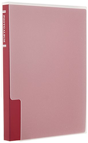 Nakabayashi Co., Ltd. KG-format ultra-transparent pocket album (Pink) 80 sheets CTPKG-80-PK