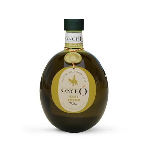 Aroma & Tradition Sancho – Aceite de Oliva Virgen Extra - Coupage de las Variedades Picual y Cornicabra con Denominación de Origen Protegida Campo de Montiel en Botella PET 750 ml