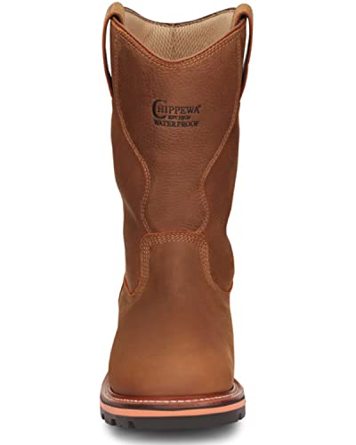 Chippewa Men's Thunderstruck Blonde Pull On Waterproof Soft Work Boot Round Toe - Th10404
