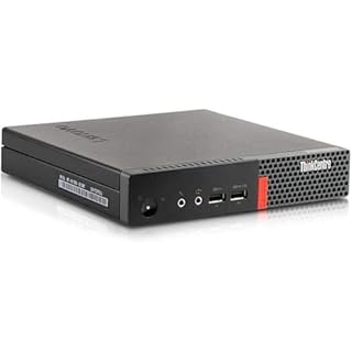 Lenovo Mini Pc Computer Desktop ThinkCentre M910q Tiny, Processore Core i7-6700T, Memoria Ram 16GB, Disco SSD 512GB, Win 11 Pro (Ricondizionato)