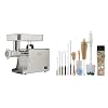 LEM Dual Grind #22 Big Bite Meat Grinder | 1HP & 11pc Grinder Cleaning Kit