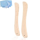 Hera Marker 2-teiliges Markierungswerkzeug aus japanischem Holz zum Quilten von Buchenholzknochen für traditionelle Nähmuster, ergonomisches Design, feines Material, mehrere