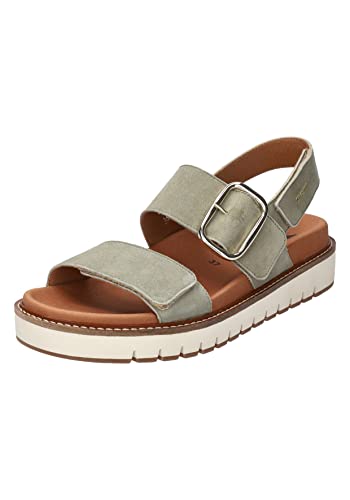 Sandales Mephisto Belona en cuir haut de gamme coloris kaki 35