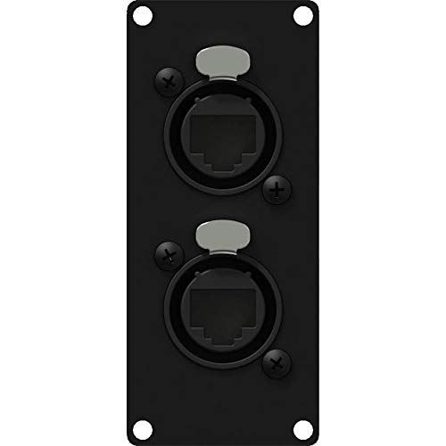 Eviter les Ruptures Reseau avec CAYMON CASY168B EtherCON RJ45 Solide Noir