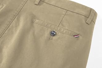 AVANOVA Men's Trousers Light Business Style Slightly Stretch Straight Leg Pants for Outdoor Casual Daily Trouser II Men's Regular Casual Pants Trouser (Trouser 126)