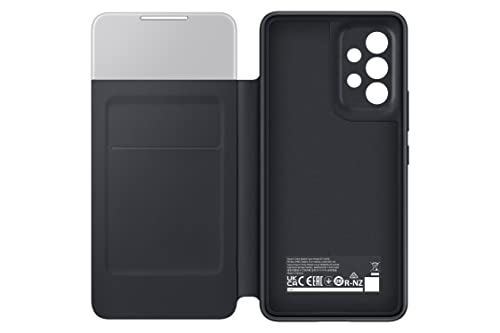 Coque Samsung A53 5G Smart S View noir élégante finition mate - 5