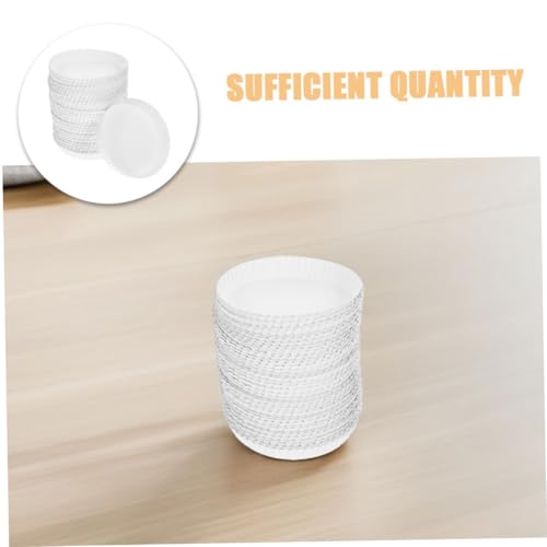 Couvercles papier pour gobelets évitant les insectes lors des buffets