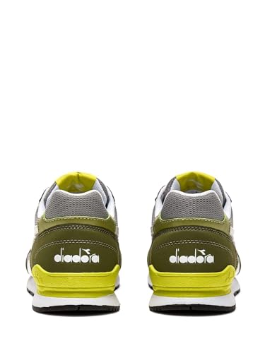 Diadora Baskets Vert 101.177715 style rétro avec semelle souple