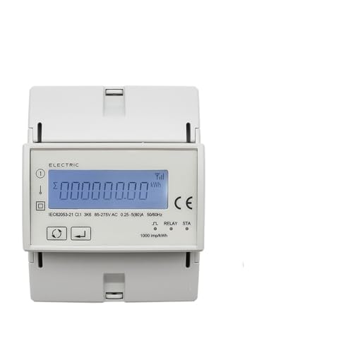 Compteur d'énergie connecté pour stopper le gaspillage électrique monophasé 80A - 2