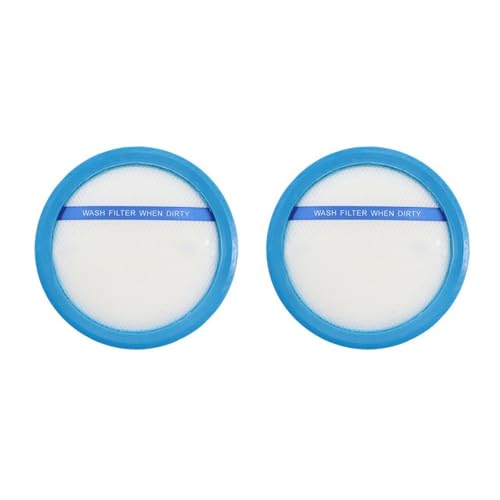 NaningLxh #UH74210 2pcs Vacuum Filter, Round Washable Rinsable Filter UH74210 UH74205 UH74200 Durable Replacement Parts New for Hoover