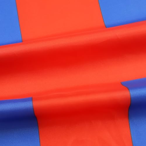 Image of AZ FLAG - Faroe Islands Flag - 2x3 Ft - 100D Polyester Denmark - Faroese Banner with Two Metal Grommets - Fade Resistant - Vivid Colors - 2' x 3' Feet - 90x60 Cm