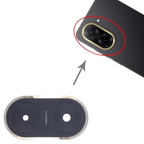 Image of Original Back Camera Lens Glass Replacement, Tworld Back Camera Lens Glass for Xiaomi Redmi A5 4G (25028PC03G, 25028RN03A, 25028RN03I, 25028RN03Y) (Silver)