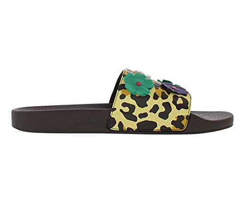 adidas Js Adilette Leopard Mens Shoes Size 13, Color: Black/Leopard-Black3