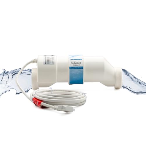 Hayward Salt Cell for Pool Chlorinator TurboCell W3T-Cell-3 Replacement for T-Cell-3, Salt Chlorine Generator for In-Ground Pools up to 15,000 Gallons