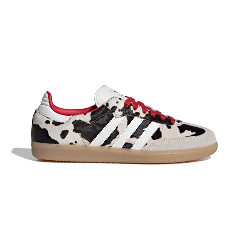 adidas Samba OG Woman Animal Print (Blanco, Sistema Tallas Calzado EU, Adulto, Mujer, Números, Mediano, 40)