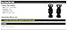 Rear Sway Bar Link Kit - Compatible with 2005-2011 Volvo S40 (Straight Style)