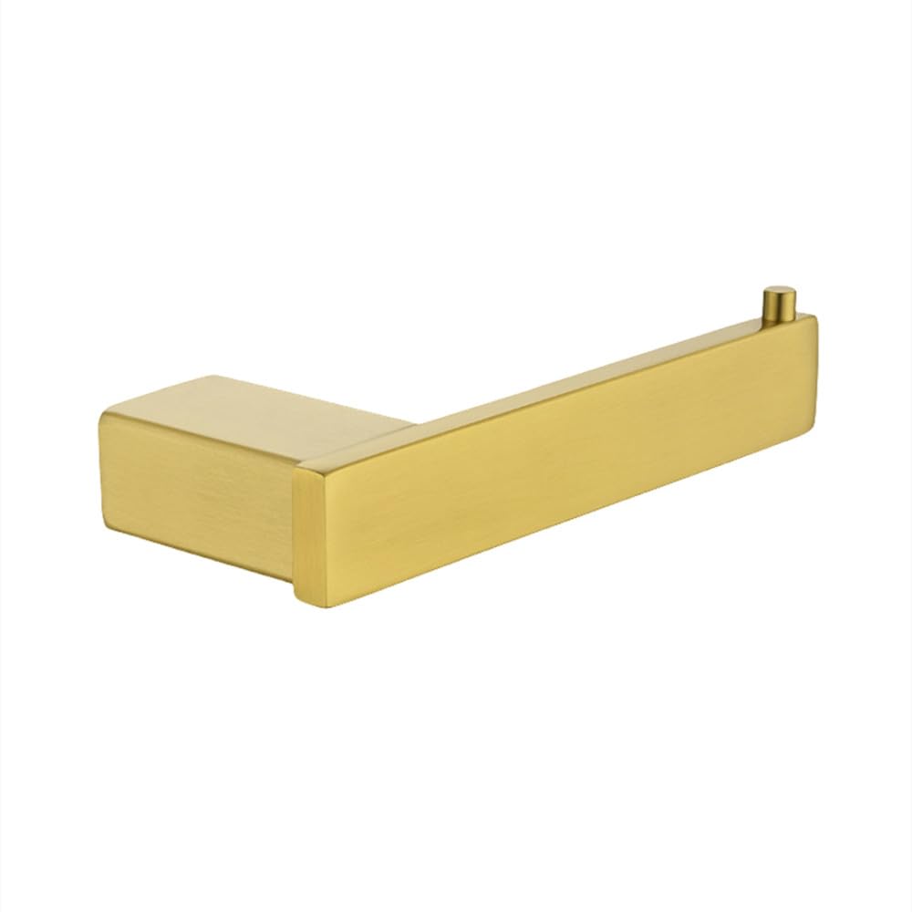 Accessoires de salle de bain or brossé pour une routine matinale sereine