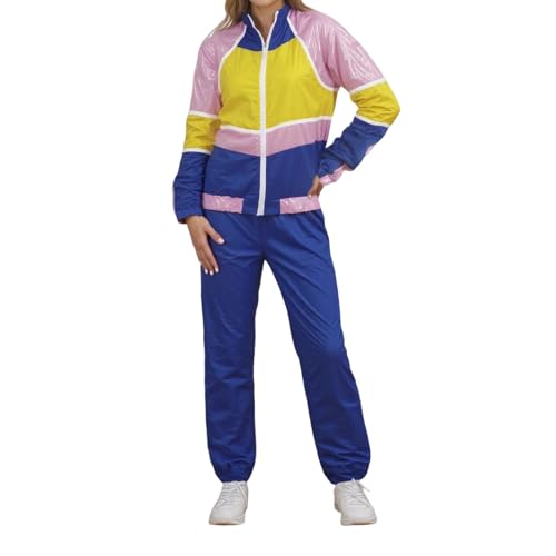 Costume des années 90 rétro pour soirées à thème et survêtement de loisirs casual