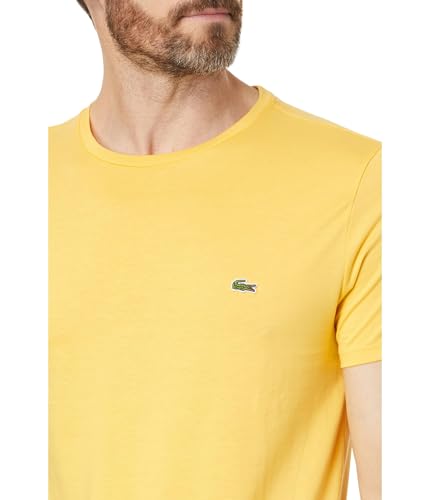 Image of Lacoste Men's Short Sleeve Pima Jersey Crew Neck Tee