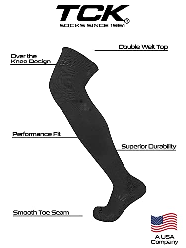 High Over the Knee Athletic Sports Performance Socks with Flex, Compression & Extra Cushion Zones2
