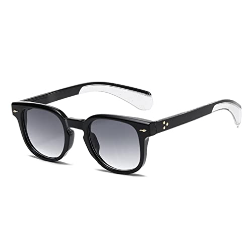 ZENYS Round Frame Retro Fashion Sunglasses for Men and Women Outdoor Vacation Decorative Sunglasses (Color : F, Size : 1)